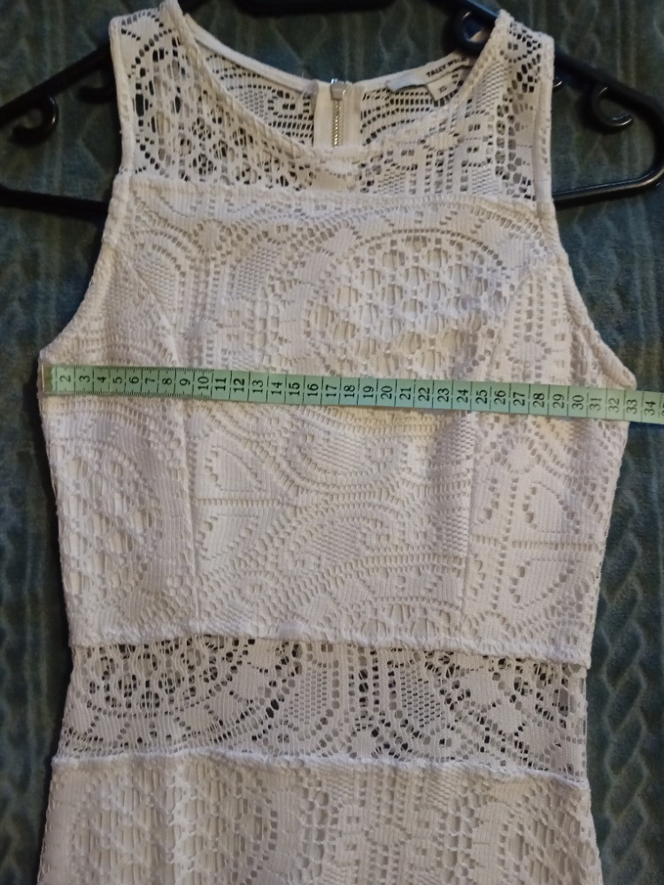 Bílé dlouhé šaty - 5