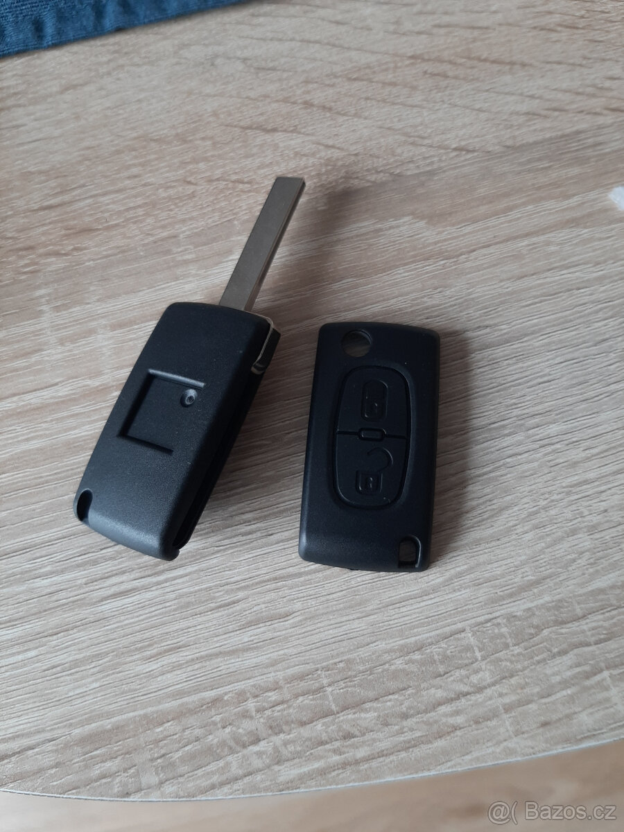 Obal klíč peugeot, citroen, dvě, tři, 4 tlačítka - 5