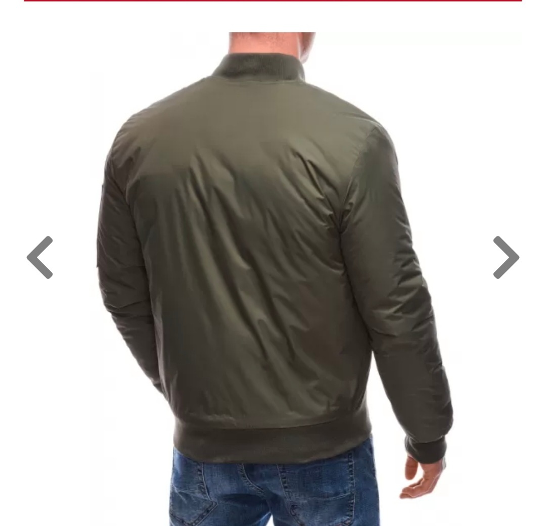 Pánská zateplená bunda Bomber vel. L - 5