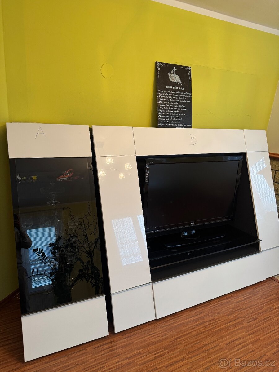 Masivní Obývací Stěna - 5