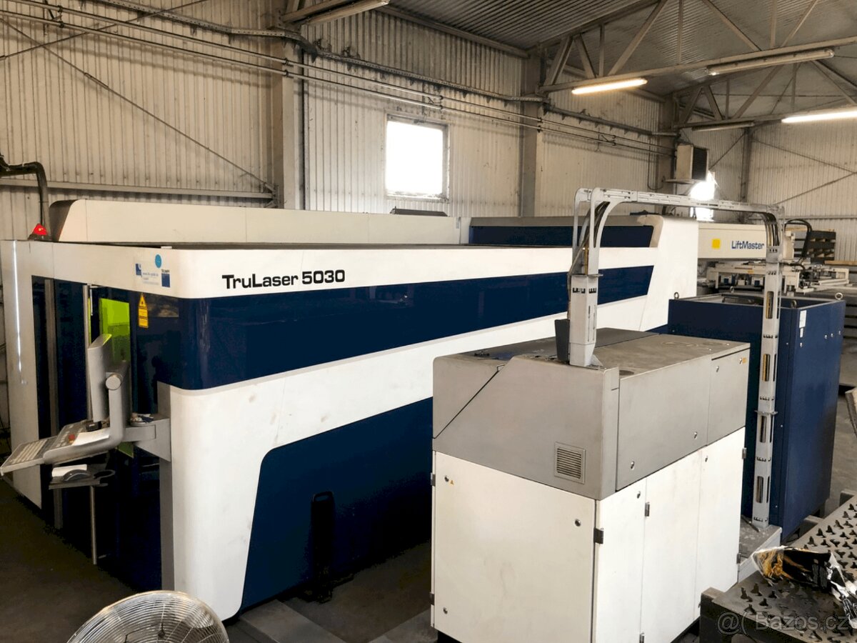 Laserový stroj TRUMPF TruLaser 5030 Fiber, z roku 2011 - 5