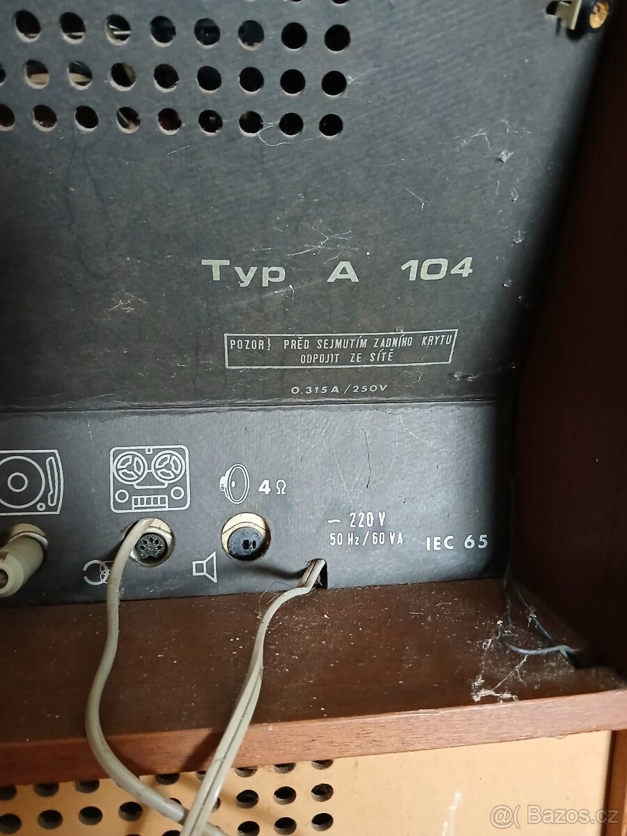 Gramoradio typ A104 - 5