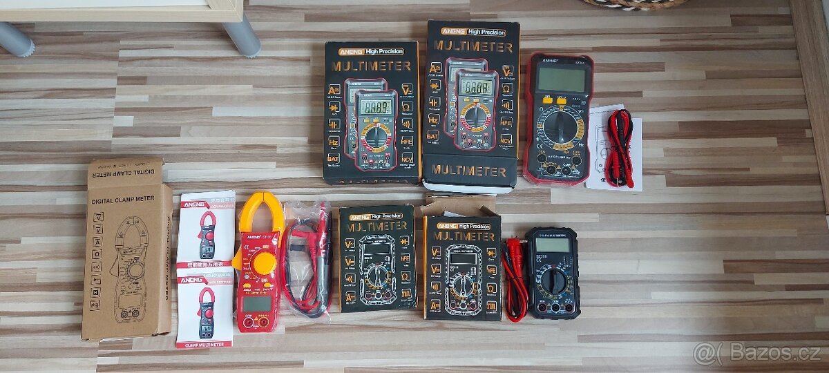 Digitální multimetry+klešťové multimetry, nové TOP. - 5
