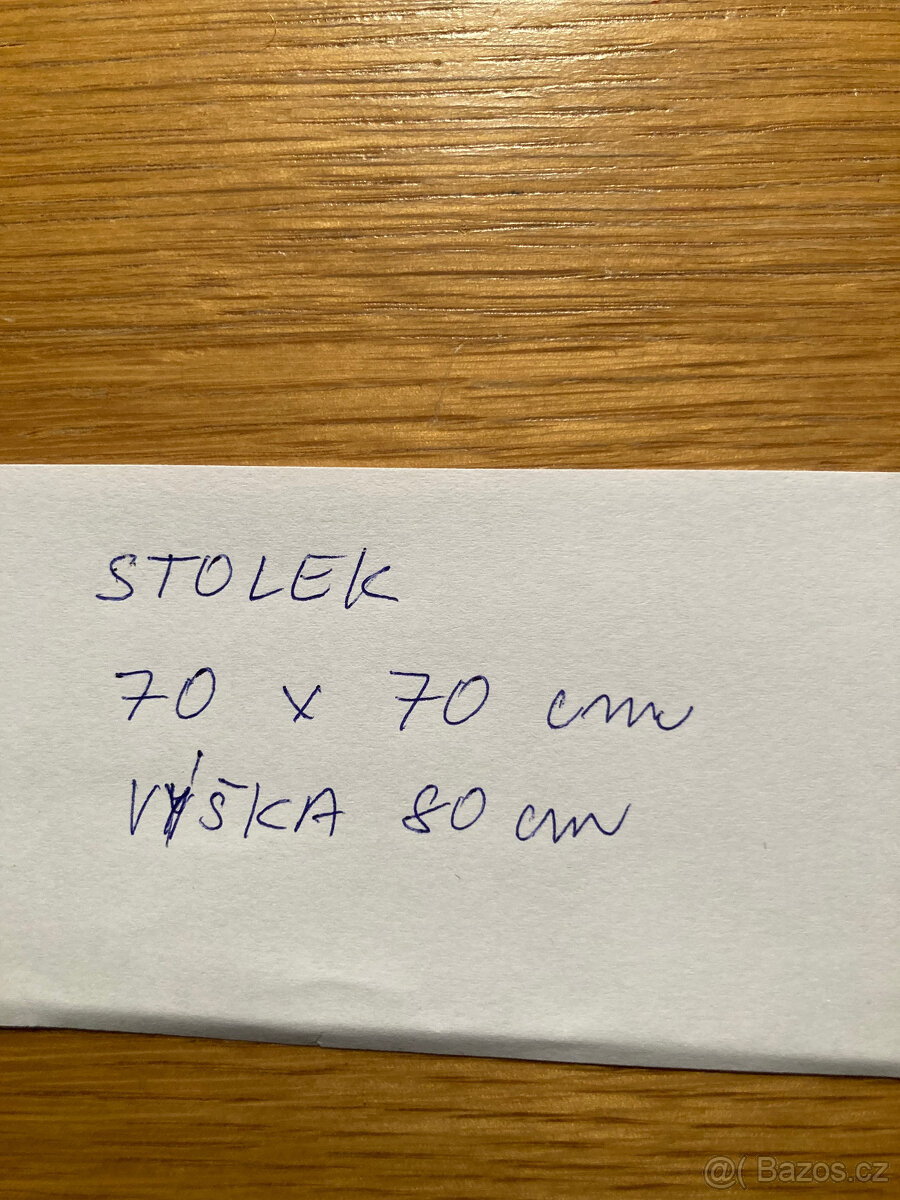 Prodám STOLEK s policemi - 5