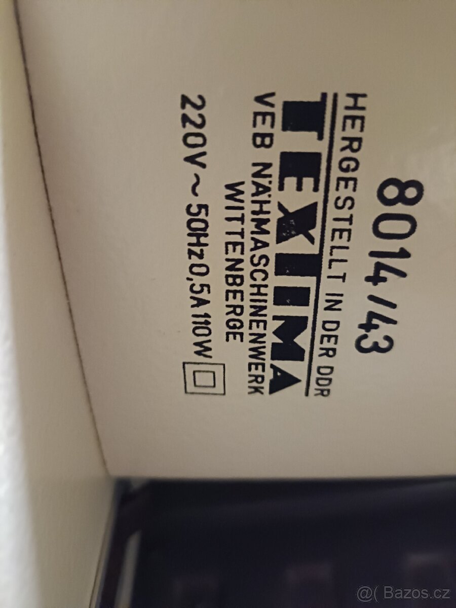 Šici stroj Textima DDR - 5