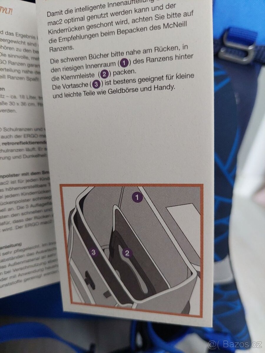 Školní taška (5dílná sada) Mc Neill ERGO mac 2 Wild - 5