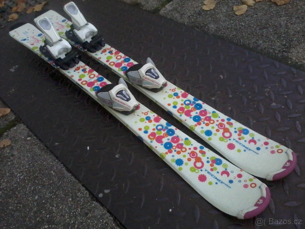 Dětské lyže dívčí Tecno pro 100cm. - 5