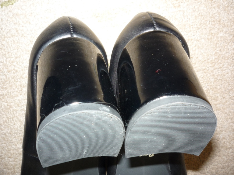 Černé lodičky Baťa, vel.38 z pravé kůže - 5