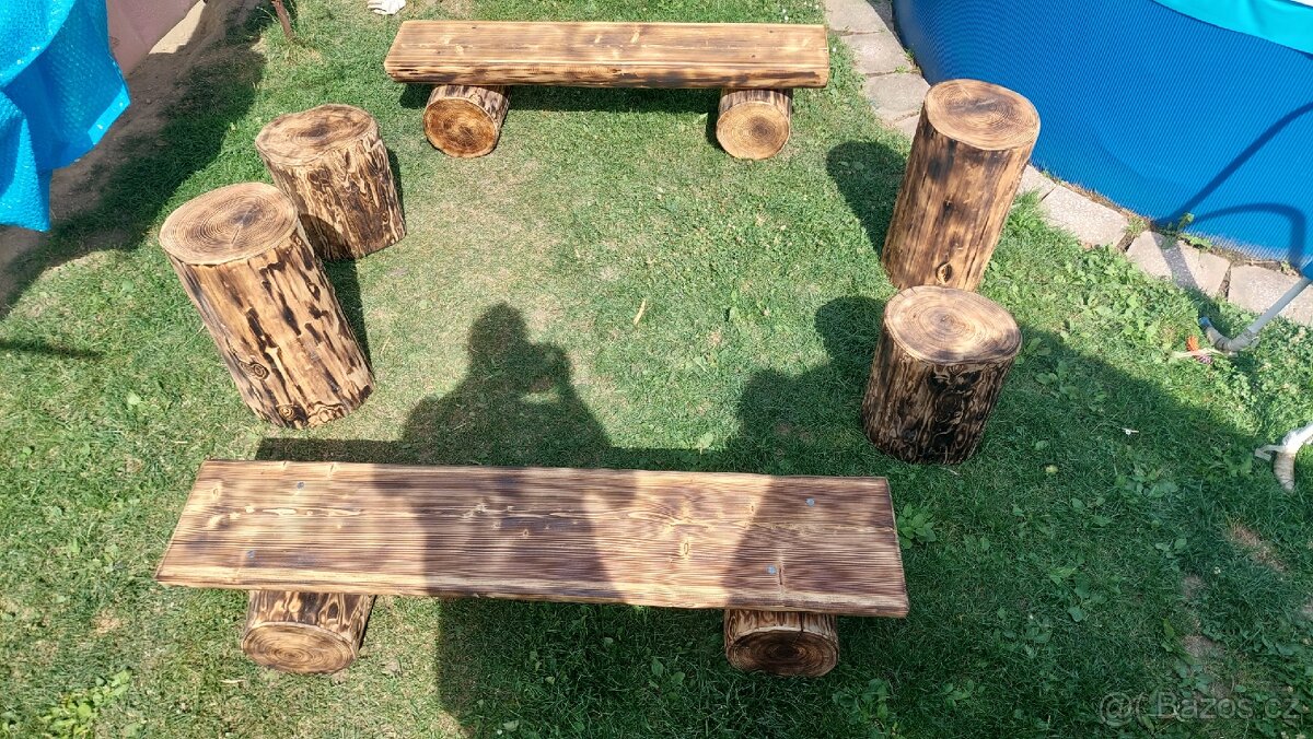 Lavice k ohništi - 5