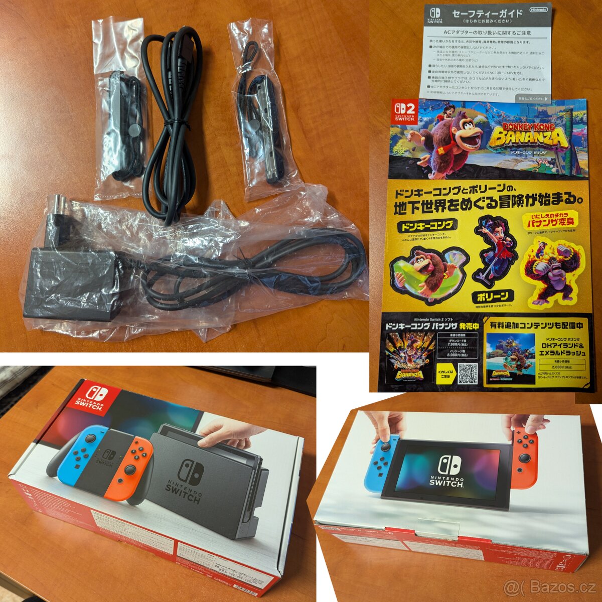 Nintendo Switch HACKNUTELNÉ Komplet Balení - 5