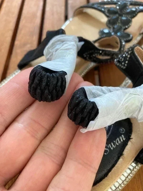 Třpytivé sandálky - 5