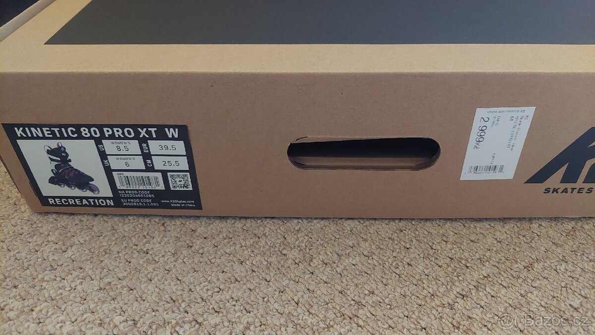 inline brusle K2 Kinetic 80 PRO XT W vel. 8,5 - 5