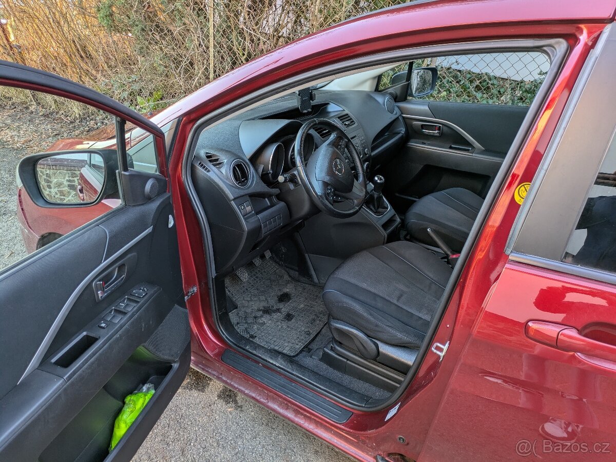 Mazda 5 • 2011 • 1.8 benzín • 195 000 km • 7 míst • nová STK - 5