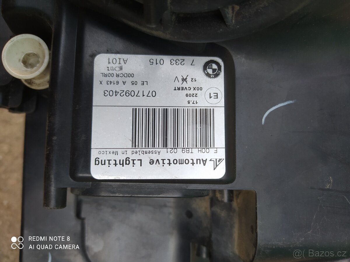 Světlo levé přední BMW X5 - 5