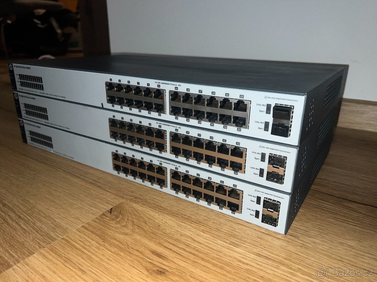 Switche ZyXel a HP - 5