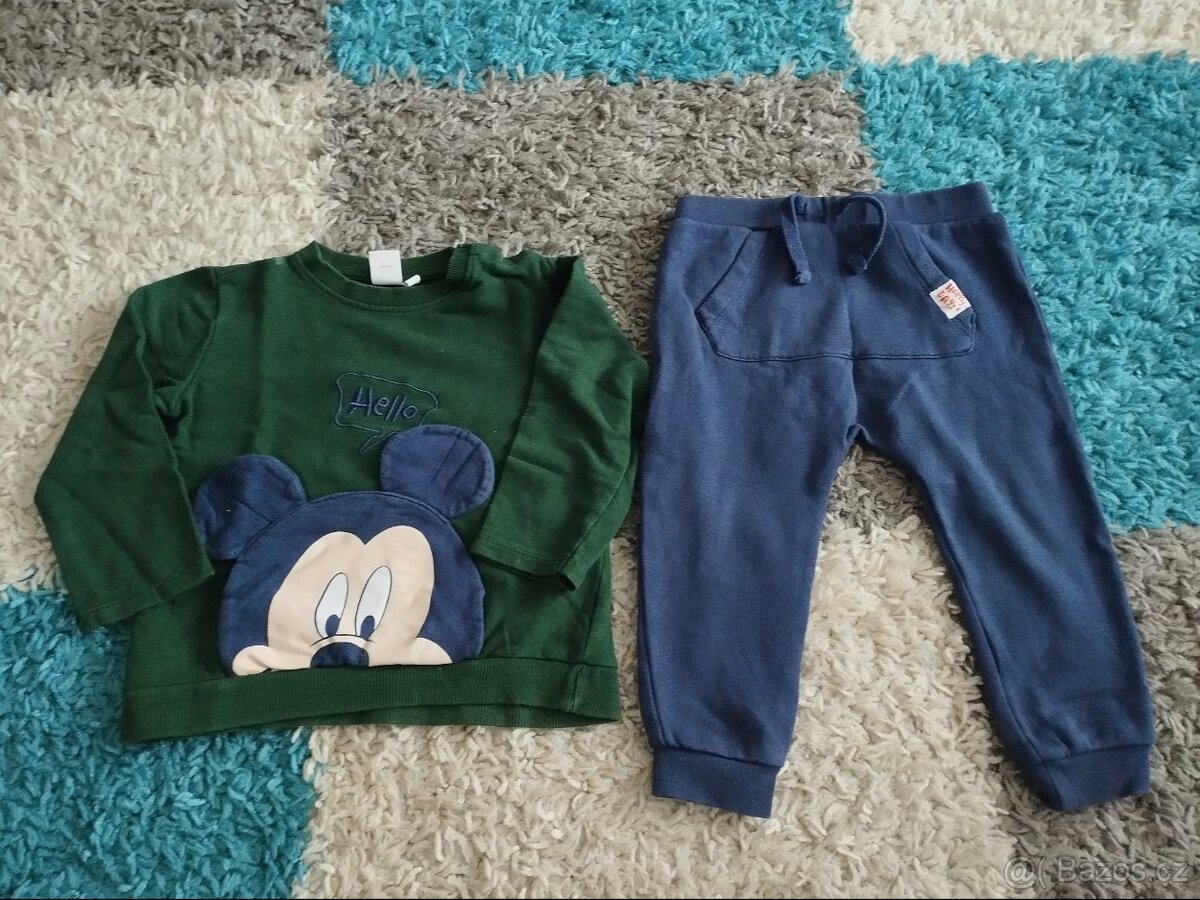 Balík podzimního oblečení pro chlapečka 86 - 5