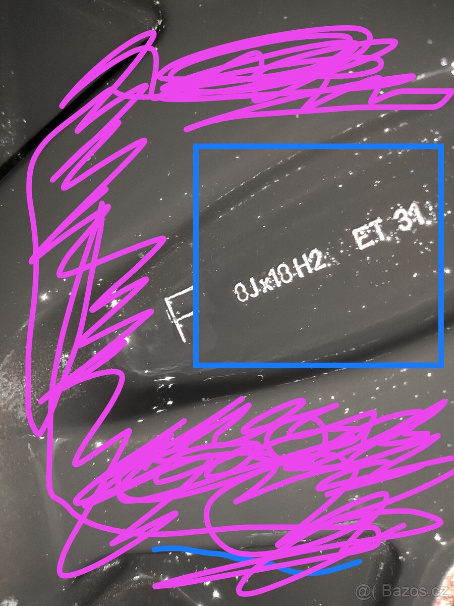 Mercedes ALU. AMG 18 styling 2 8j a 9j - 5