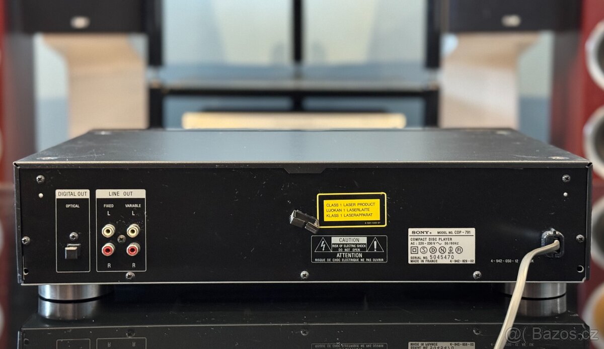 Sony CDP-791 cd přehrávač - 5