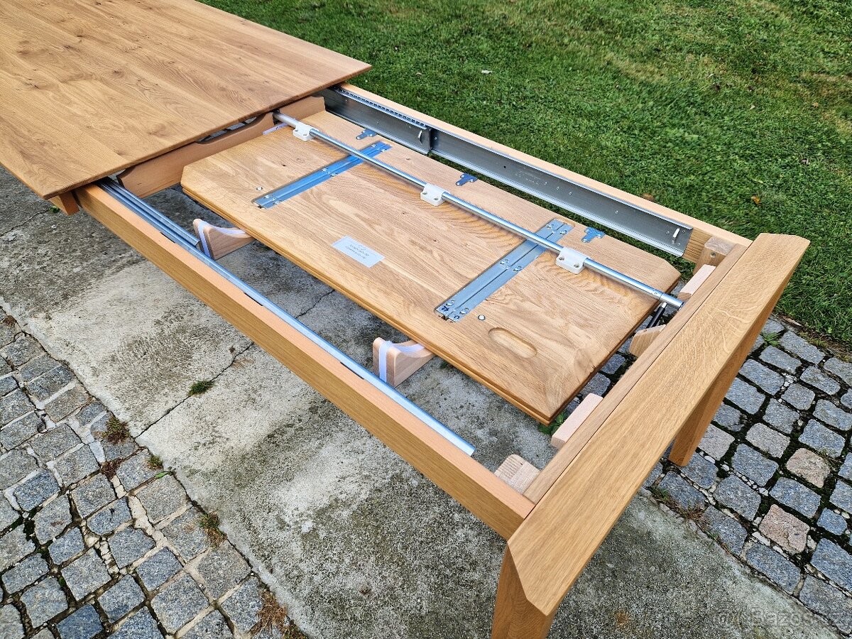 Nový rozkládací stůl 90x140+100 cm - 5