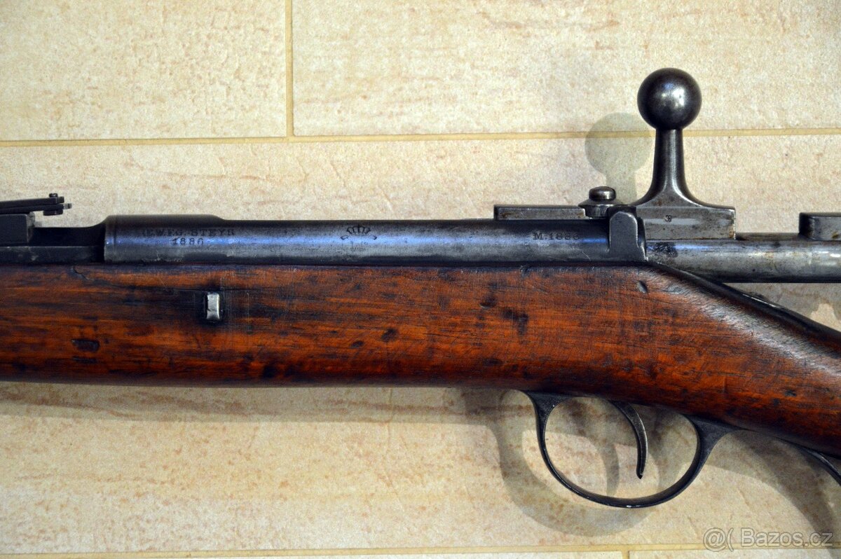 Vojenská puška Steyr Kropatschek M.1886 - 5