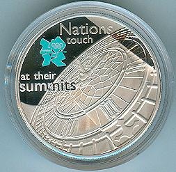 VB- 5 Pounds 2010, XXX. OH Londýn, super cena - 5