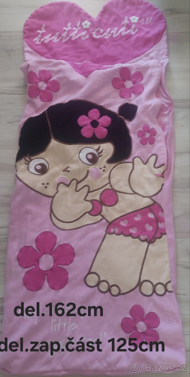 Pěkný TEPLÝ DĚTSKÝ SPACÁK 6-10let - 5