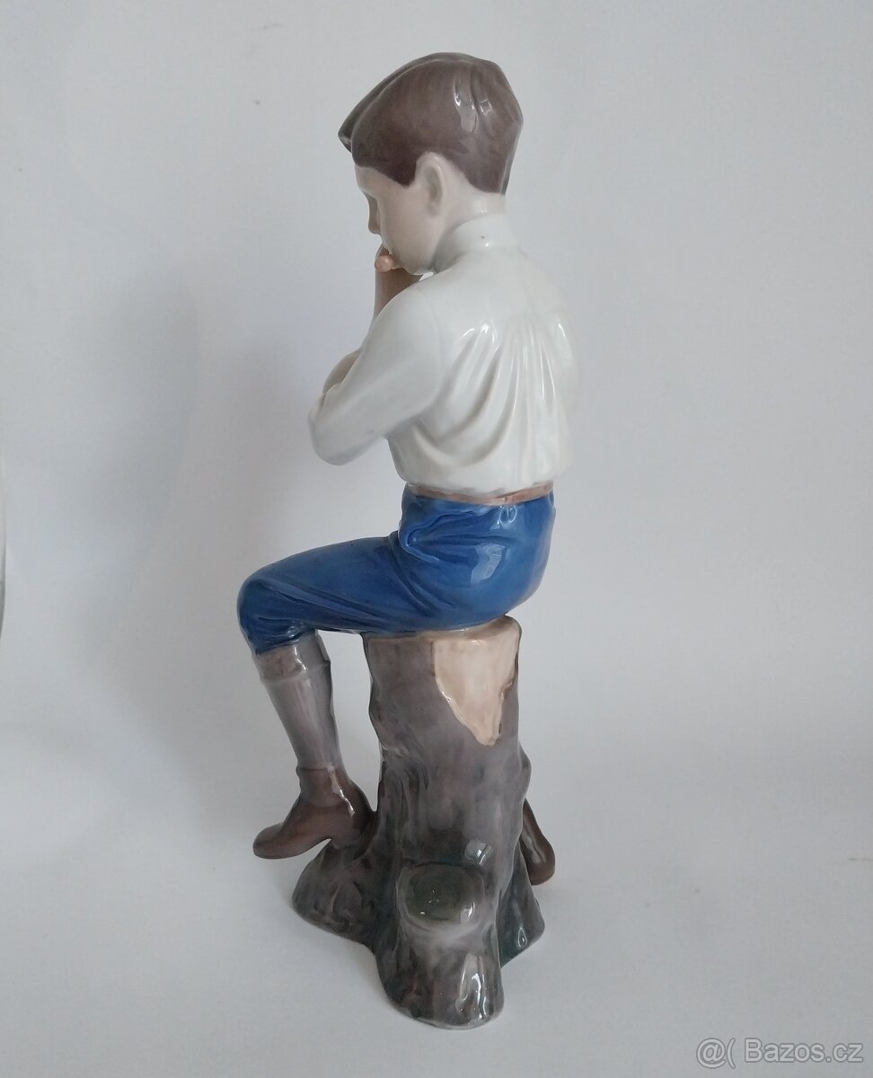 Velká porcelánová figura Kodaň - 5