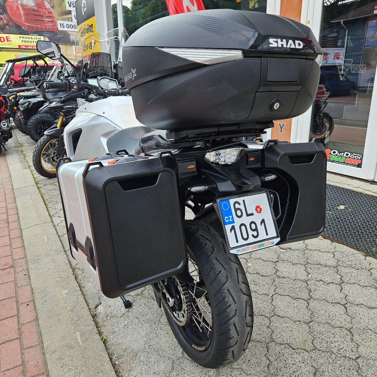 KTM 1290 Super Adventure T, 3x kufr, padací rám - 5