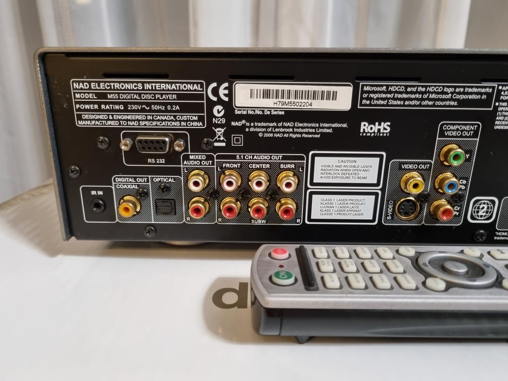 DVD-SACD přehrávač NAD M55 - s poruchou - 5