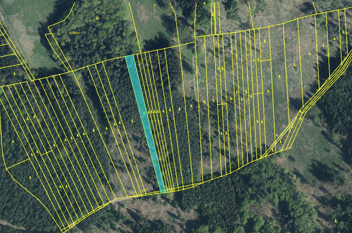 Prodám pozemky v k.ú. Hradiště u Domažlic - 5