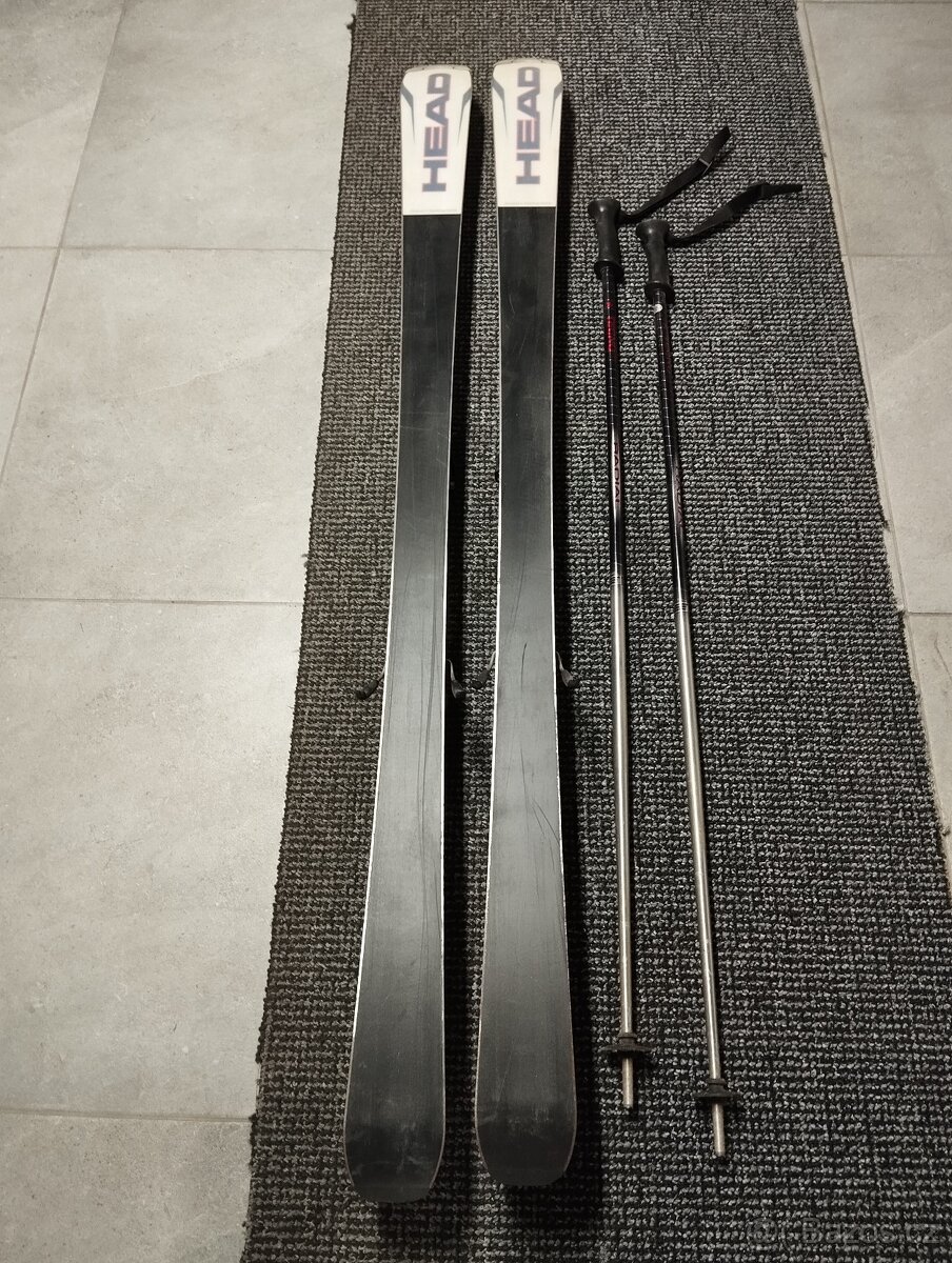 Lyže Head 163cm,Helma, brýle - 5