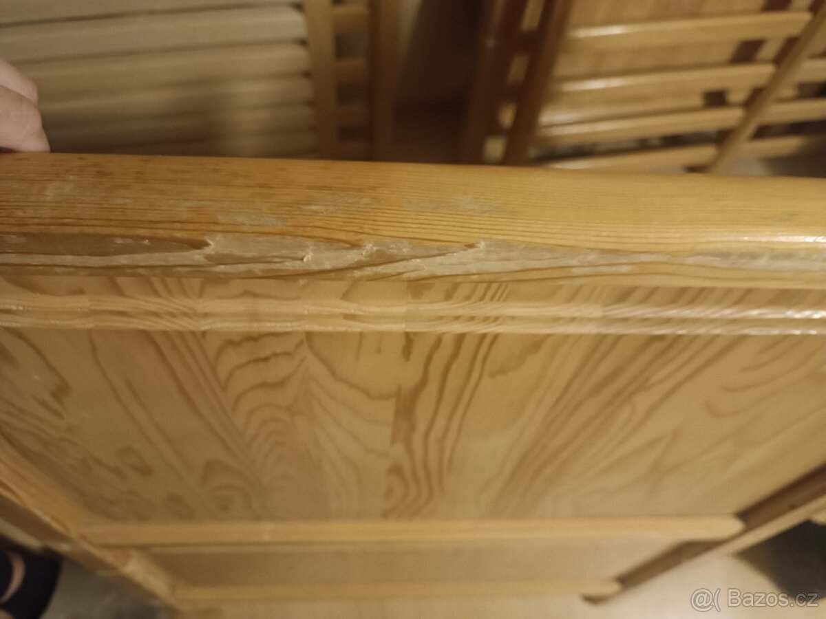 Dětská dřevěná postýlka - 5