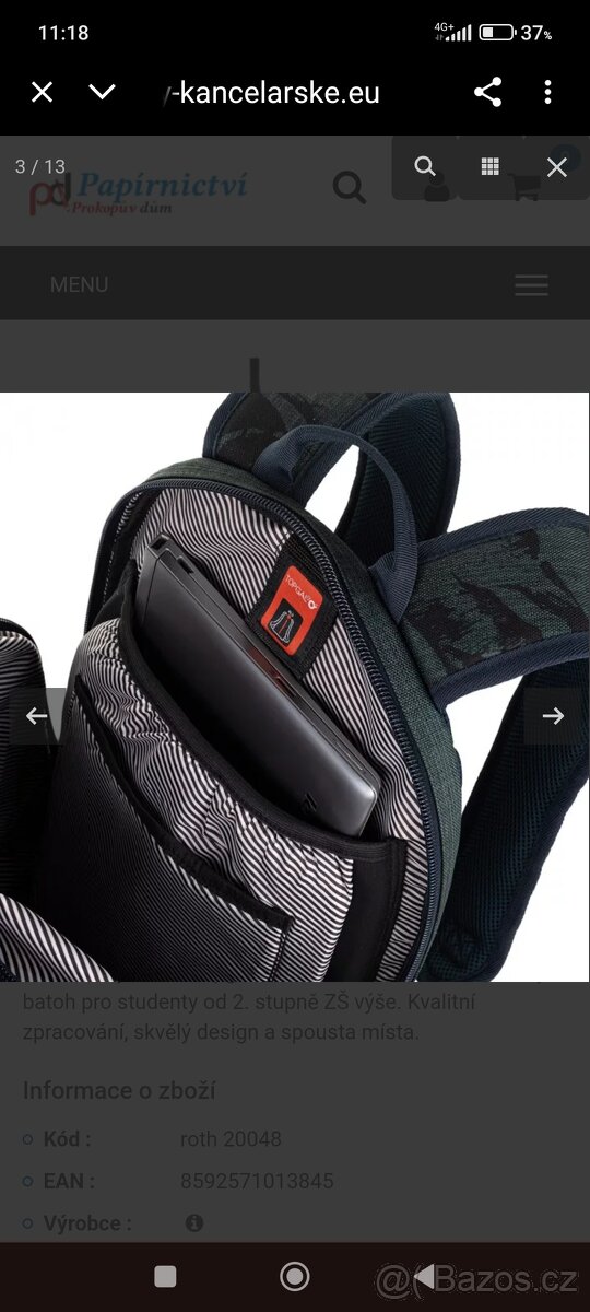 Studentský školní batoh Topgal Yumi - 5