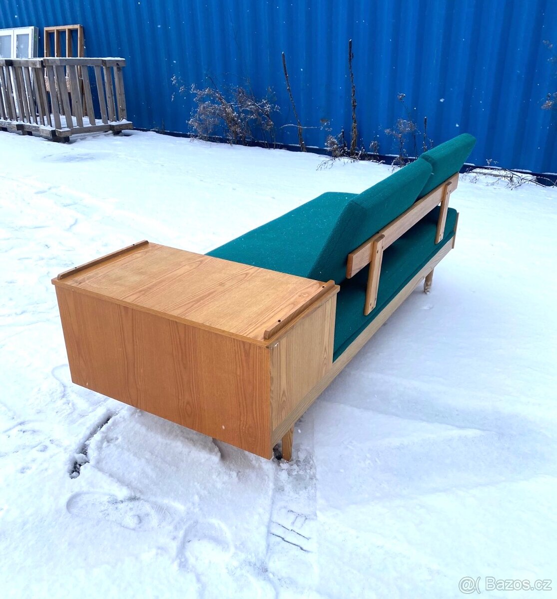 Retro pohovka / sofa 60. léta Brusel - 5