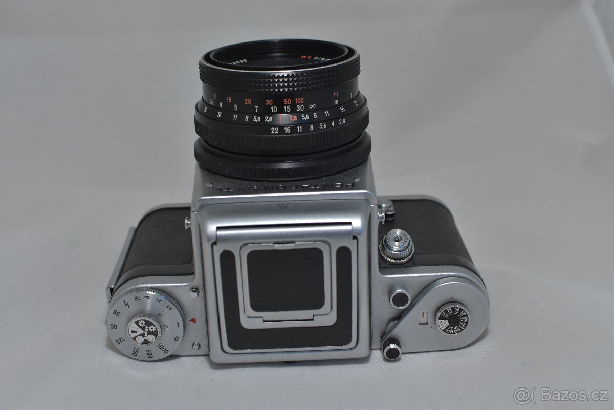 PENTACON SIX TL + MC BIOMETAR 80/2,8 + ŠACHTA. - 5