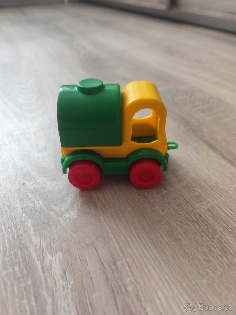 Stavebnice+ kostky na hraní - 5