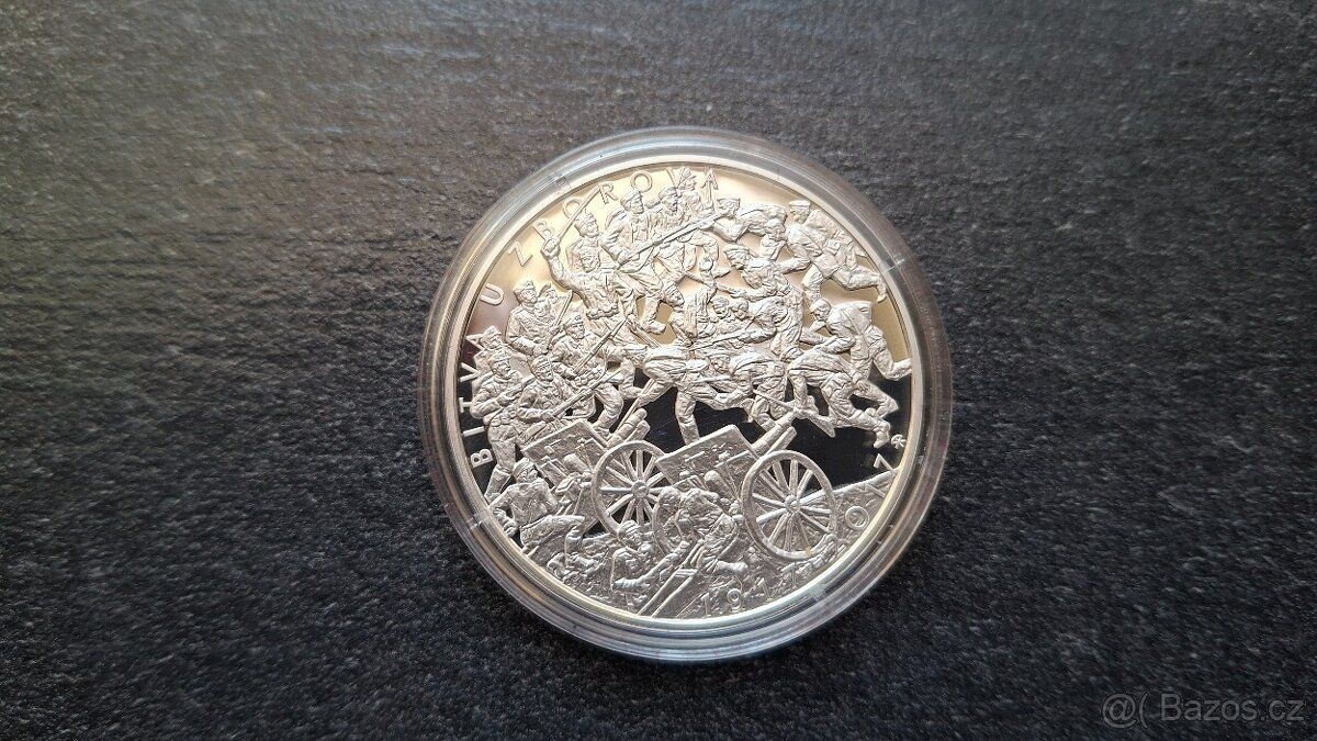 AG 500CZK 2017 Bitva u Zborova PROOF - 5