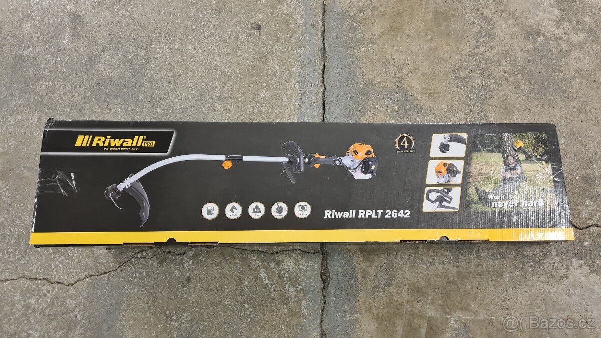 Benzínový vyžínač Riwall RPLT 2642 - 5