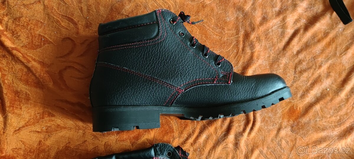 Kožené retro boty ČD - 5