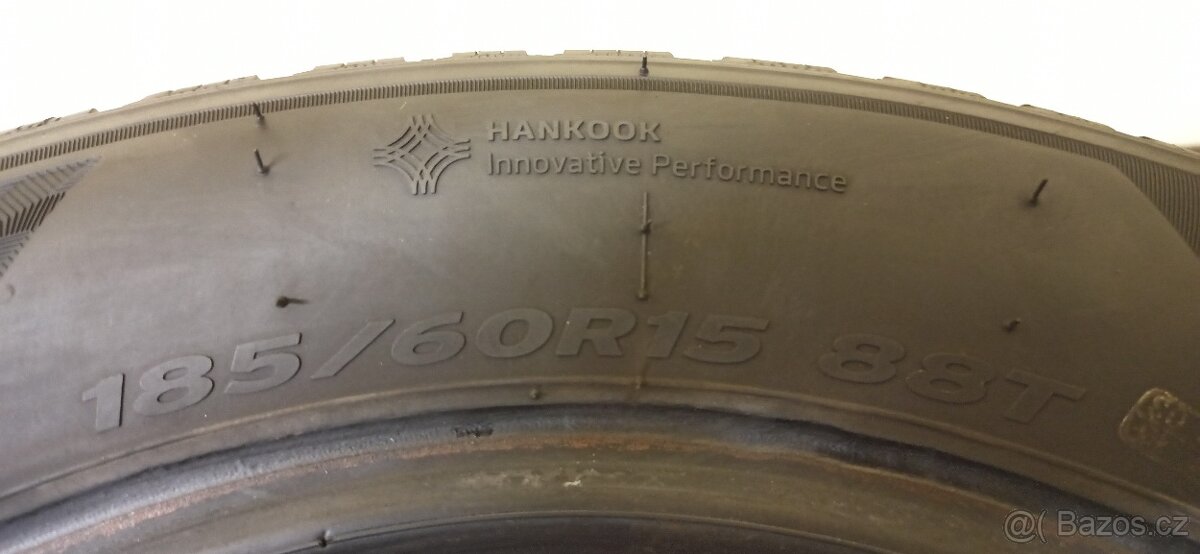 Hankook 185/60 R15 88T 6 - 6,5 mm - 5