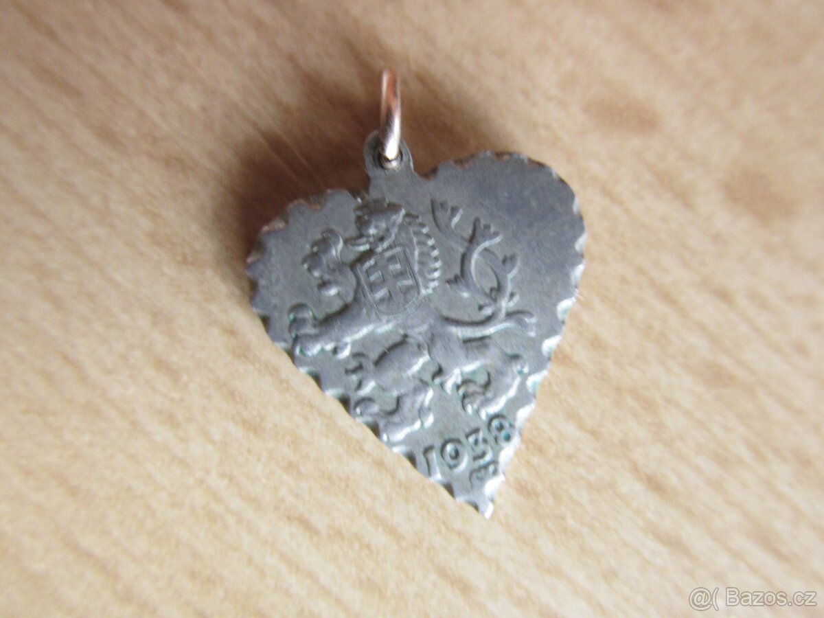 SOKOLSKÝ STŘÍBRNÝ PŘÍVĚSEK - 5