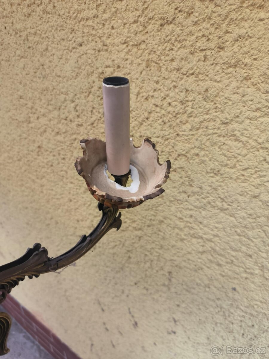 Mosazný lustr - 5