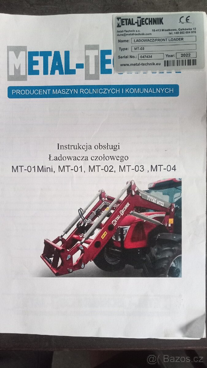 Čelní nakladač John deere - 5