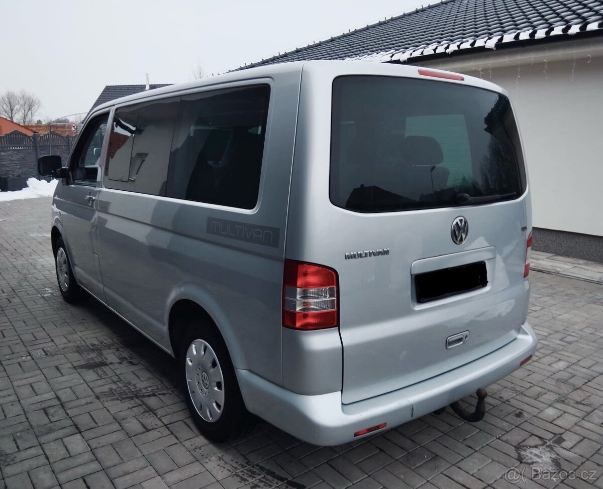 VW MULTIVAN T5 1.9.TDI 7.MÍST RV-2007 2.MAJITEL DOVOZ DE - 5