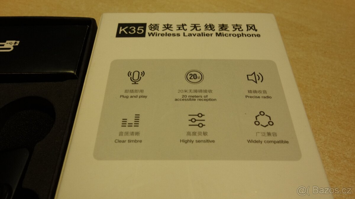 2x bezdrát. mikrofon + přijímač K35 - 5