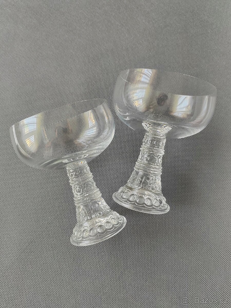 Sada křišťálových poháru od Thomas Rosenthal "Bachus" - 5