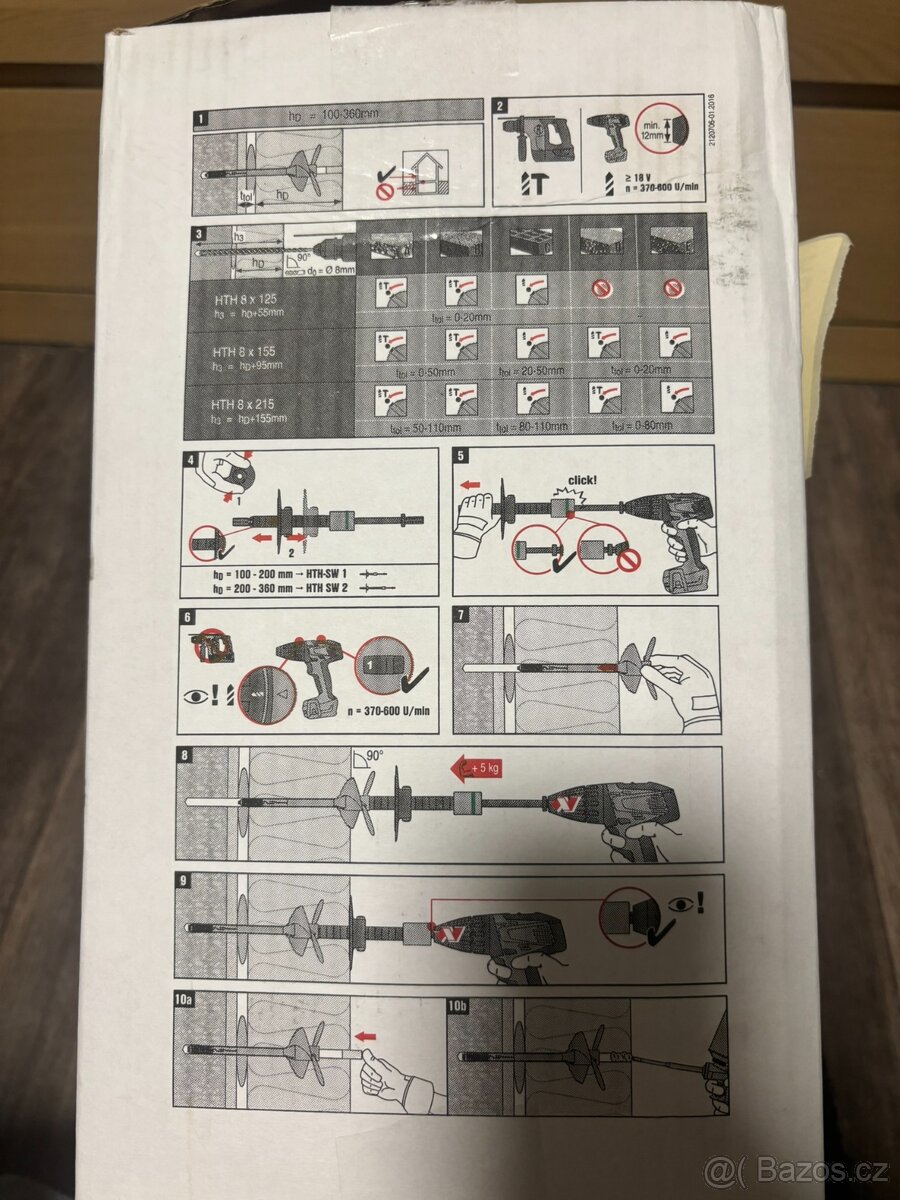 Osazovací nástroj/adaptér HTH D 8-SW 2 - 5