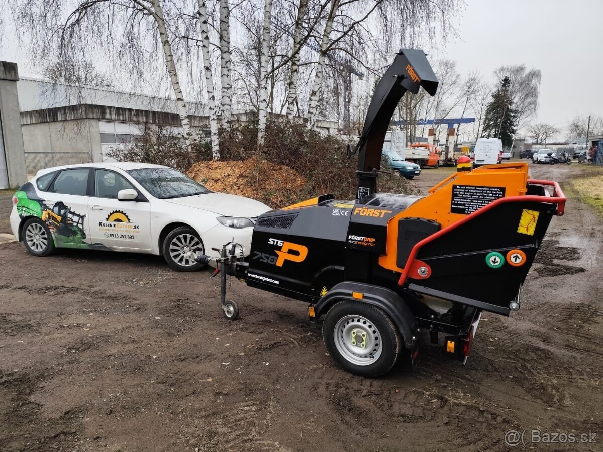Mobilní profi štepkovač FORST ST6P 2020, ŠPZ. - 5