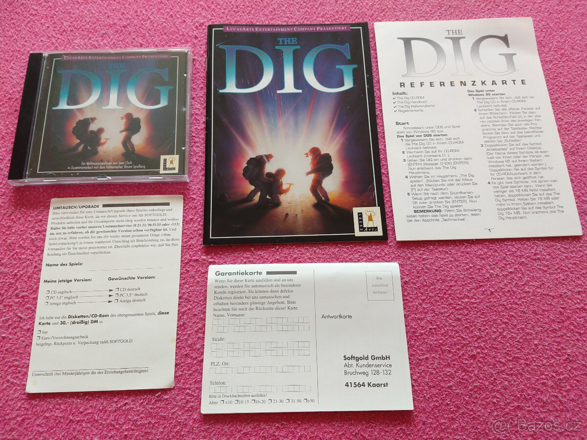 The Dig (1995) - PC hra - big box - 5