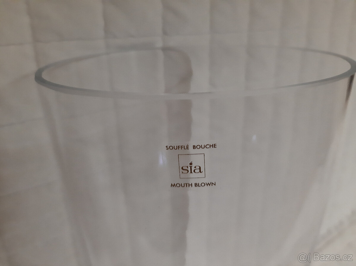 Váza SIA Conic, výška cca 43 cm, nepoužitá - 5